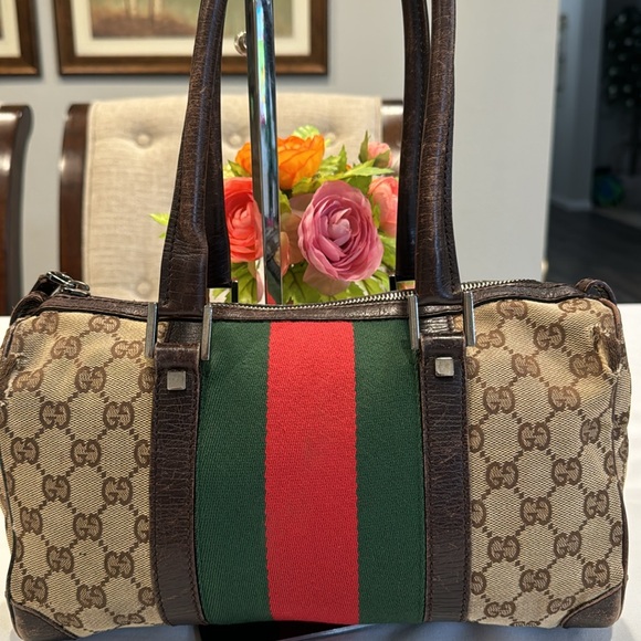 Authentic Gucci small Boston bag - Picture 2 of 16